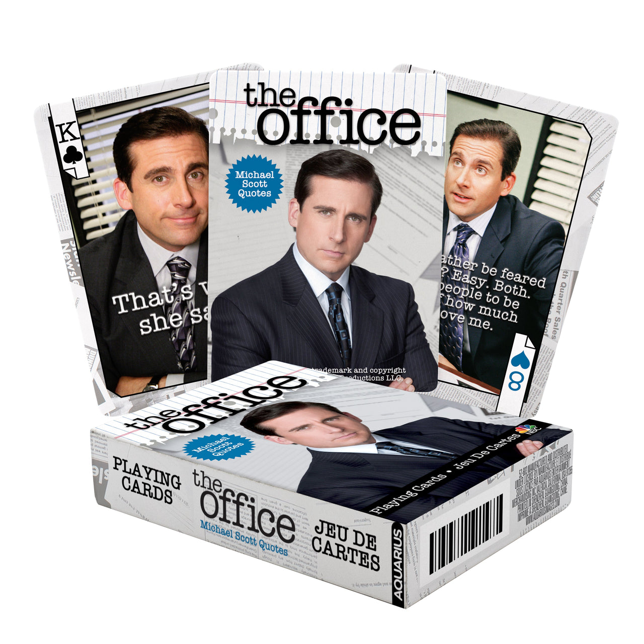 The Office - Michael Quotes Playing Cards – 6 PC PPK