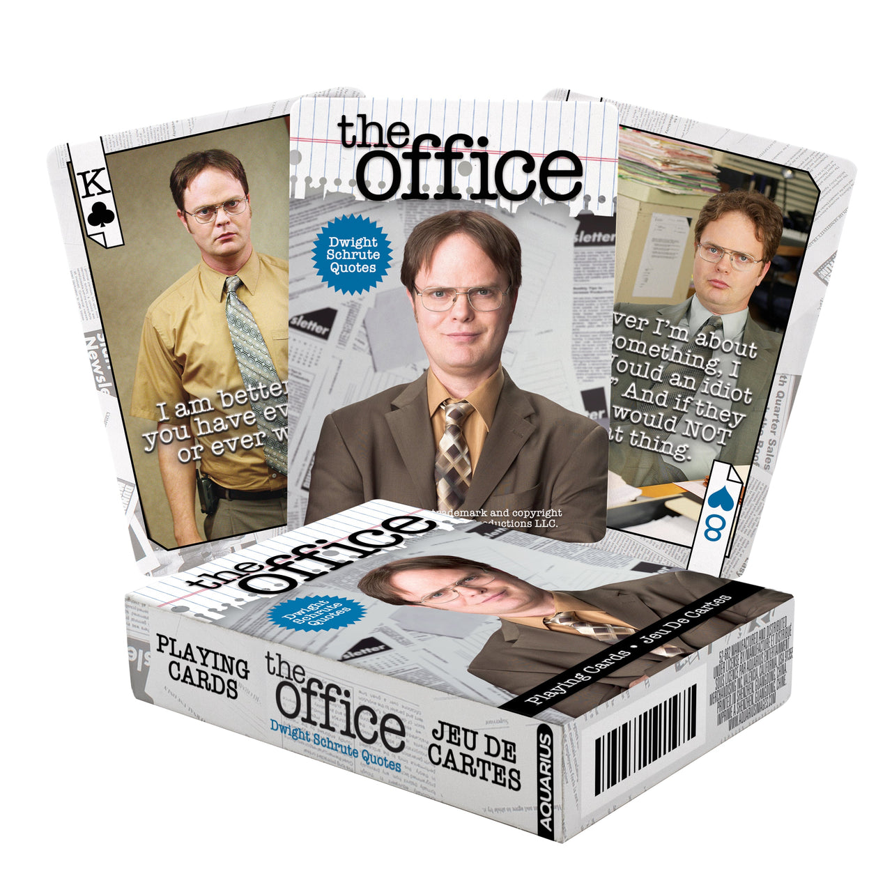 The Office - Dwight Quotes Playing Cards – 6 PC PPK