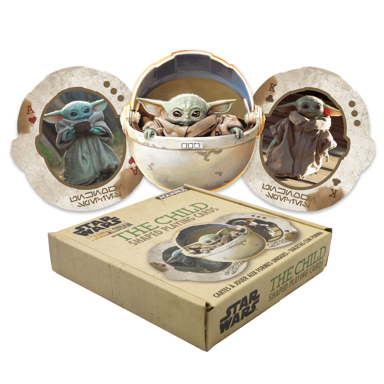 The Mandalorian - The Child Shaped Playing Cards – 3 PC PPK