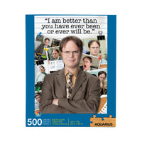 Thumbnail for The Office Dwight Quote 500 Piece Jigsaw Puzzle – 3 PC PPK