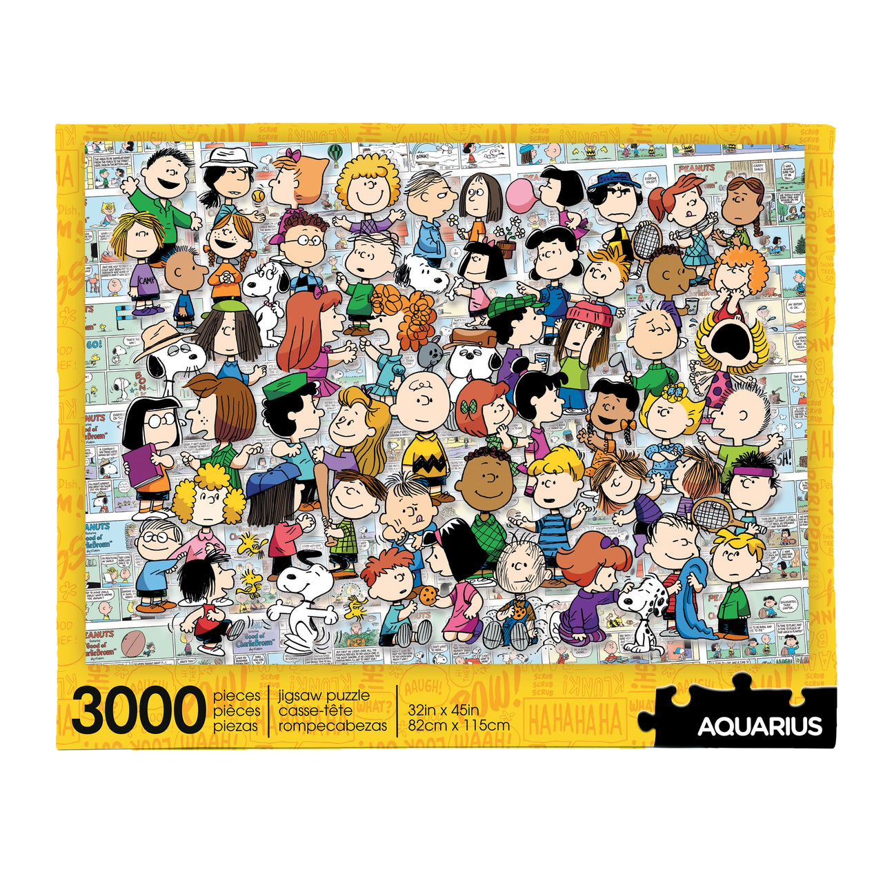 Peanuts 3000 Piece Jigsaw Puzzle – 3 PC PPK