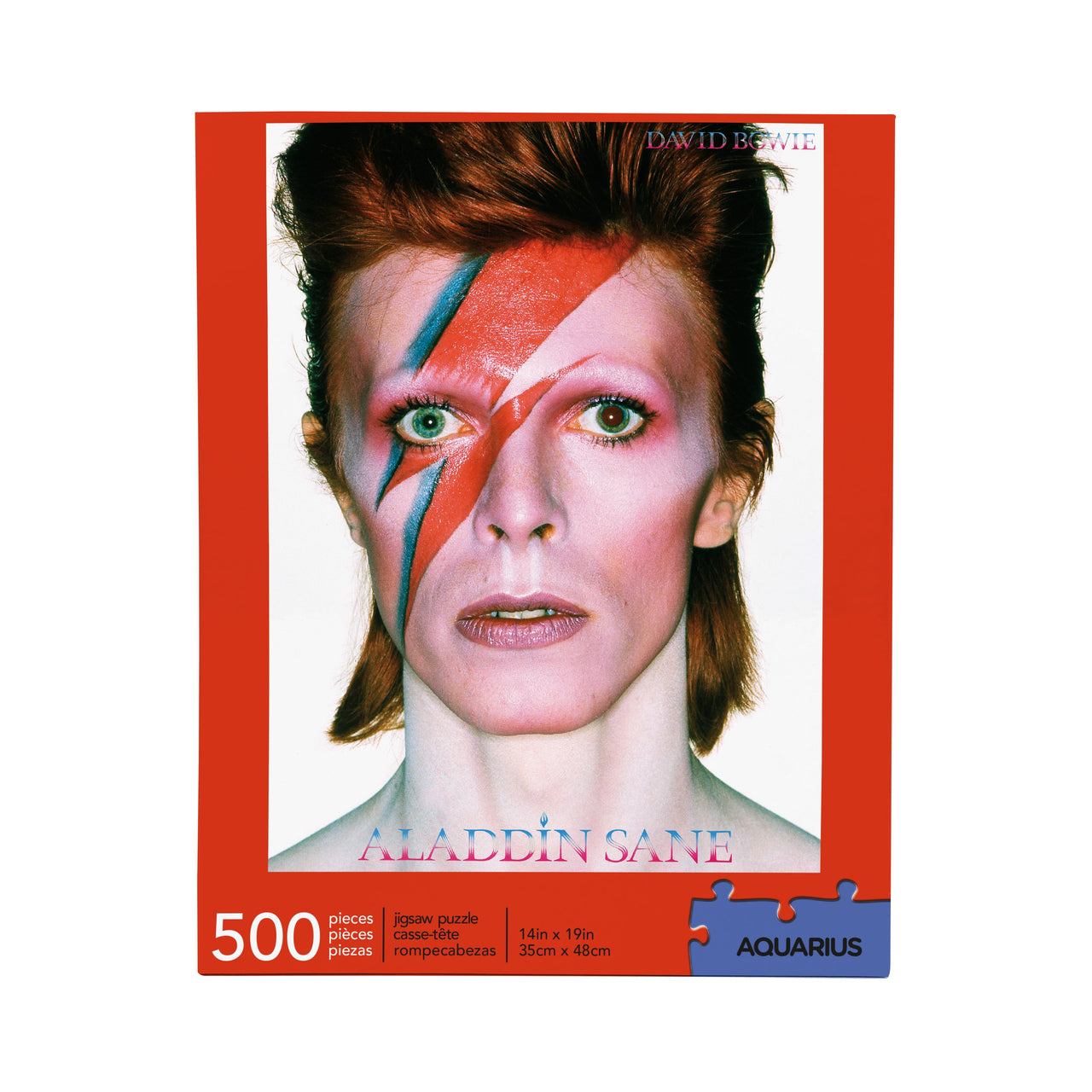 David Bowie Aladdine 500 Piece Jigsaw Puzzle – 3 PC PPK
