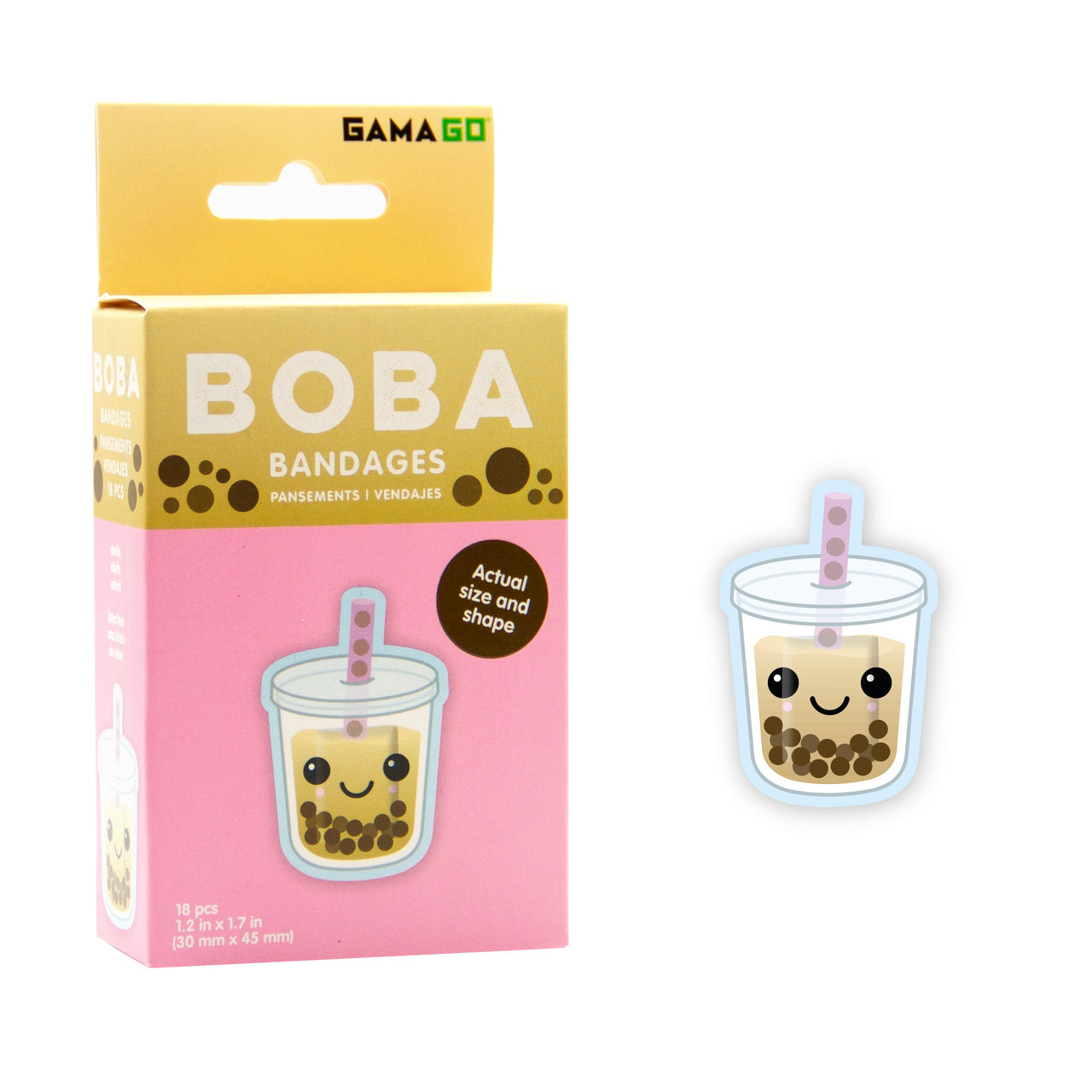 Boba Adhesive Bandages – 12 PC PPK