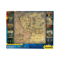 Thumbnail for Lord of the Rings Map 1000 Piece Jigsaw Puzzle – 3 PC PPK