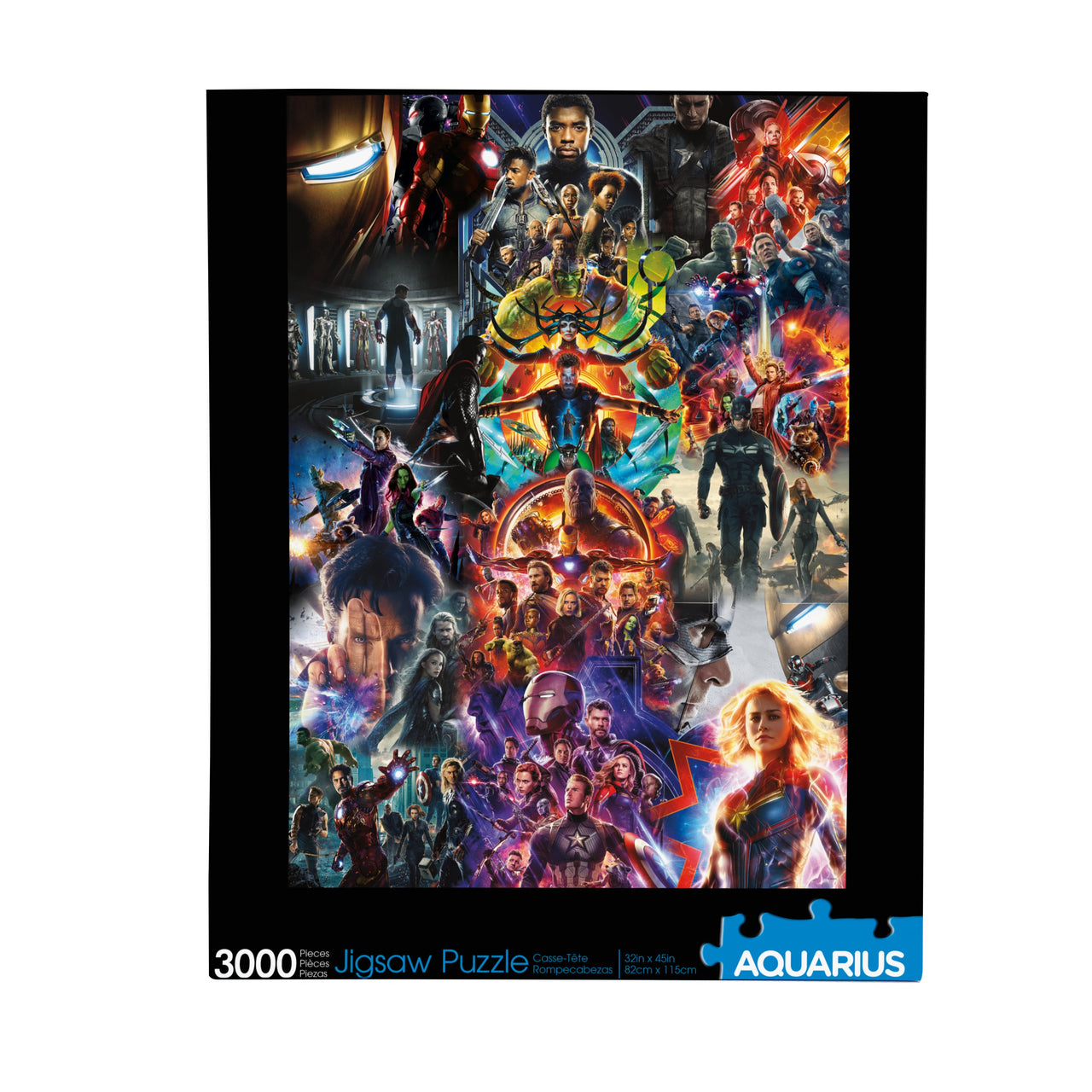 Marvel MCU Collage 3000 Piece Jigsaw Puzzle – 3 PC PPK