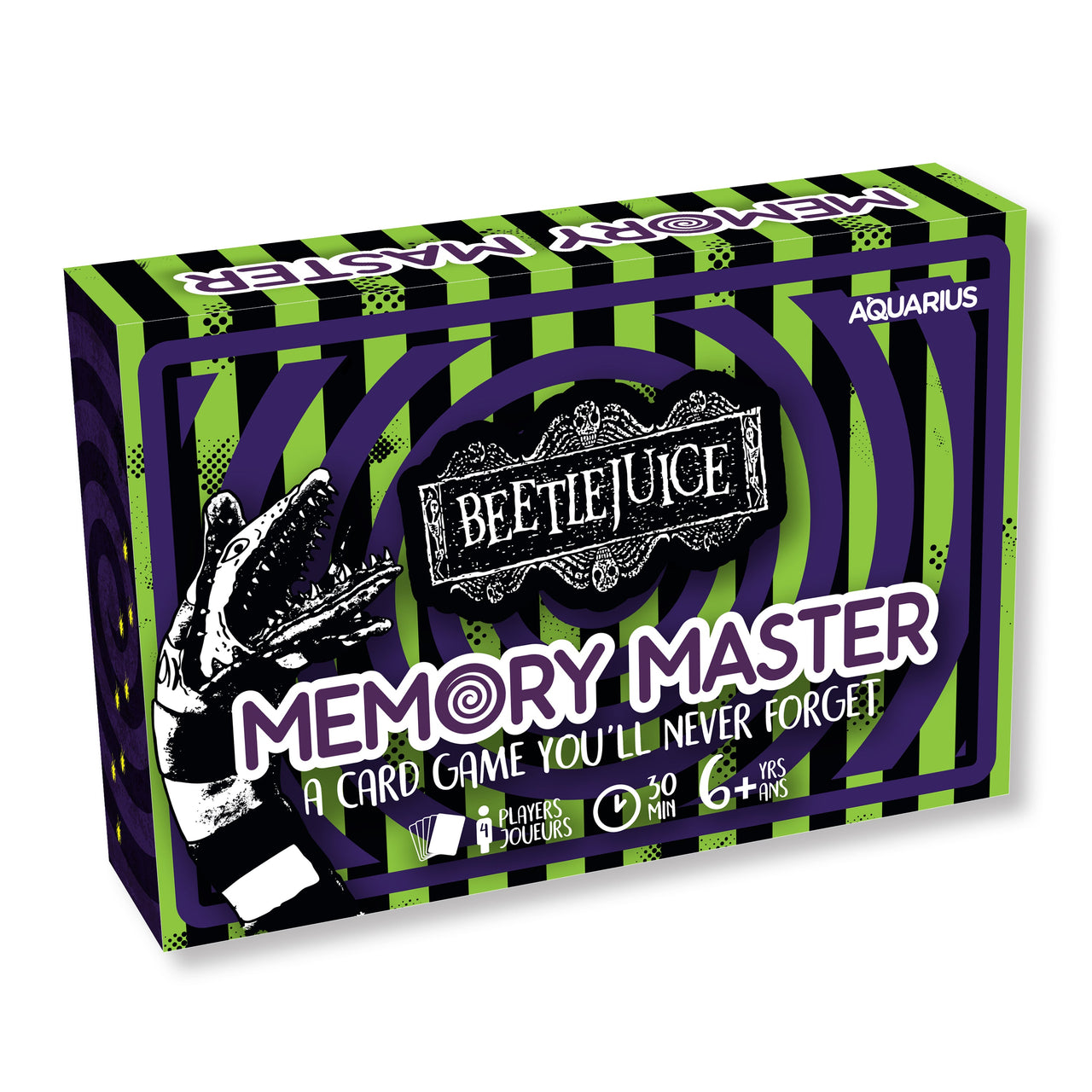 Beetlejuice Memory Master Card Game – 6 PC PPK