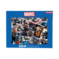 Thumbnail for Marvel Captain America Panels 500 Piece Jigsaw Puzzle – 3 PC PPK