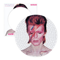 Thumbnail for David Bowie Aladdin Sane 450 Piece Picture Disc Jigsaw Puzzle – 3 PC PPK