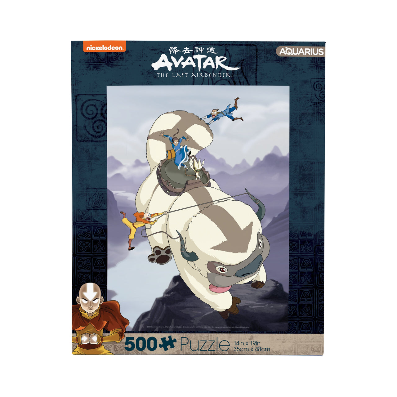 Avatar Appa & Gang 500 Piece Jigsaw Puzzle – 3 PC PPK