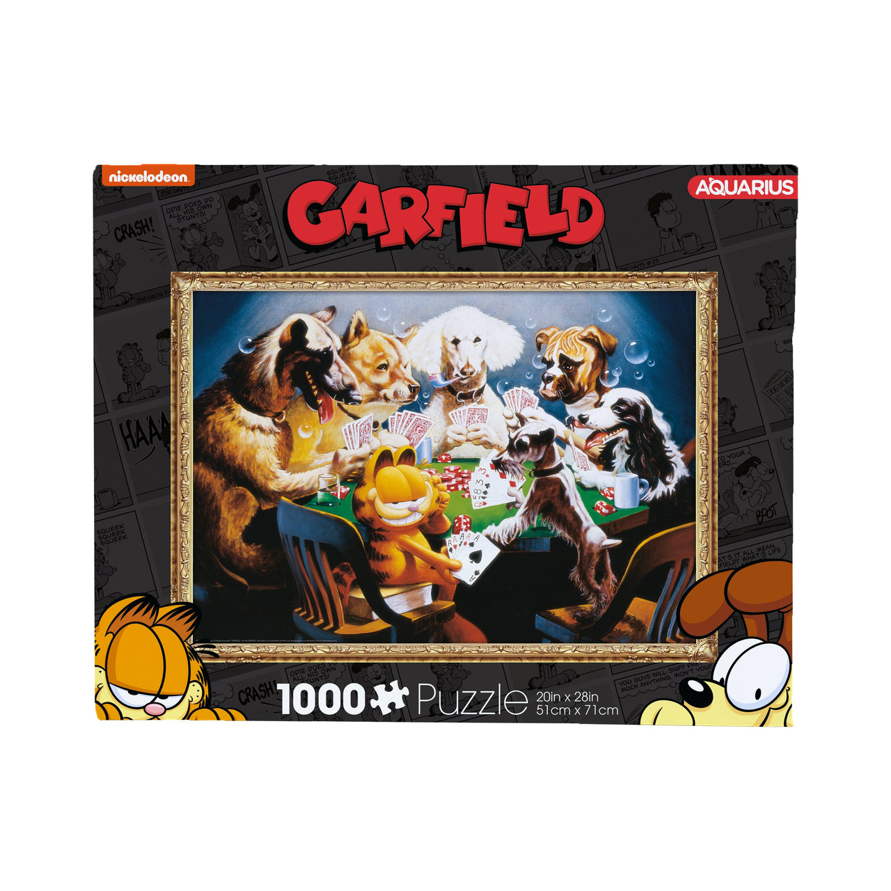 Garfield Bold Bluff 1000 Piece Jigsaw Puzzle – 3 PC PPK