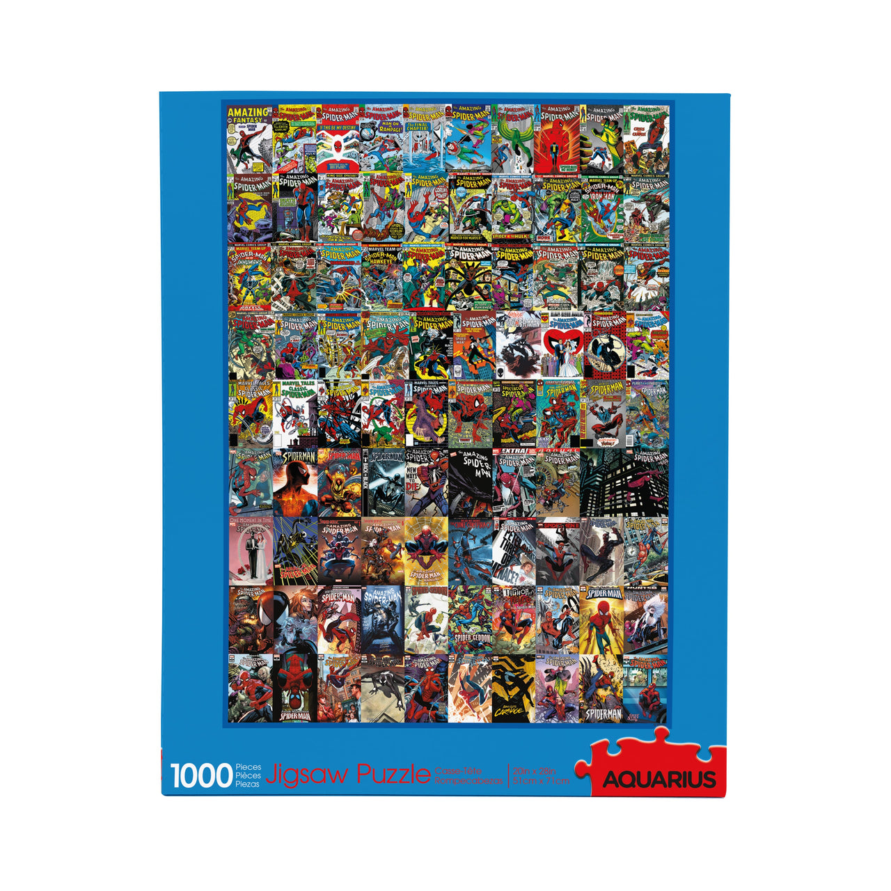 Marvel Spider-Man Covers 1000 Piece Jigsaw Puzzle – 3 PC PPK