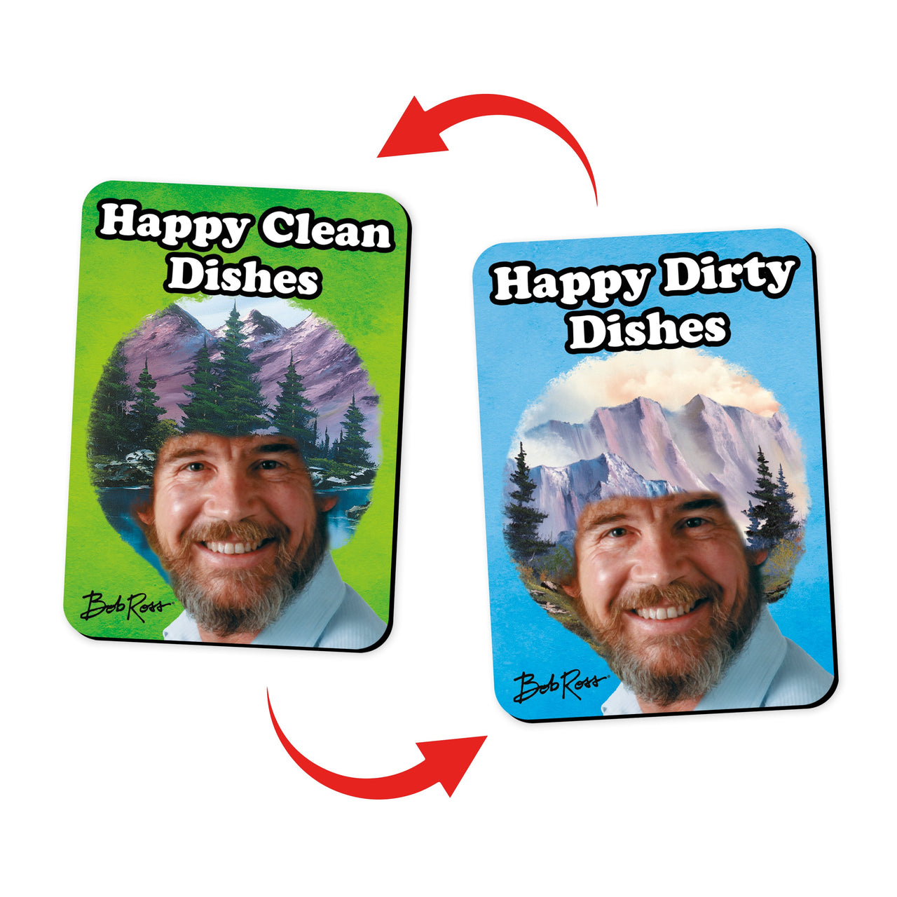 Bob Ross Dishwasher Magnet – 6 PC PPK