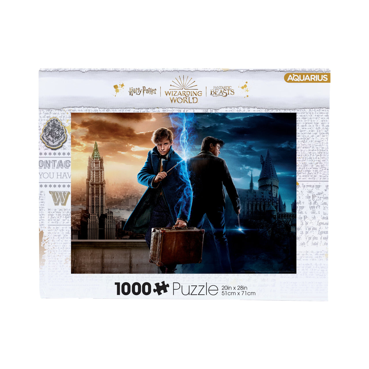 Harry Potter Wizarding World 1000 Piece Jigsaw Puzzle – 3 PC PPK