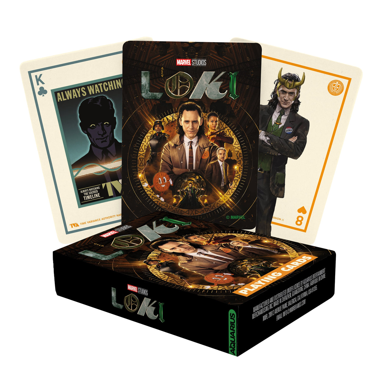 Marvel Loki Playing Cards – 6 PC PPK