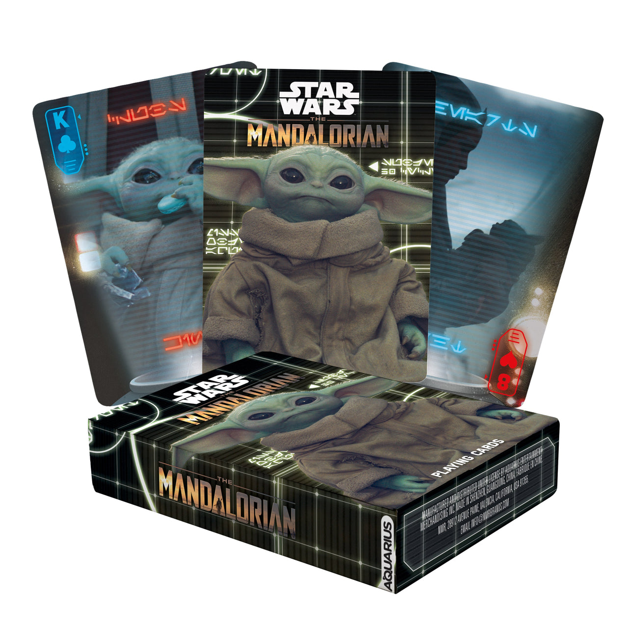 Star Wars The Mandalorian Grogu Playing Cards – 6 PC PPK