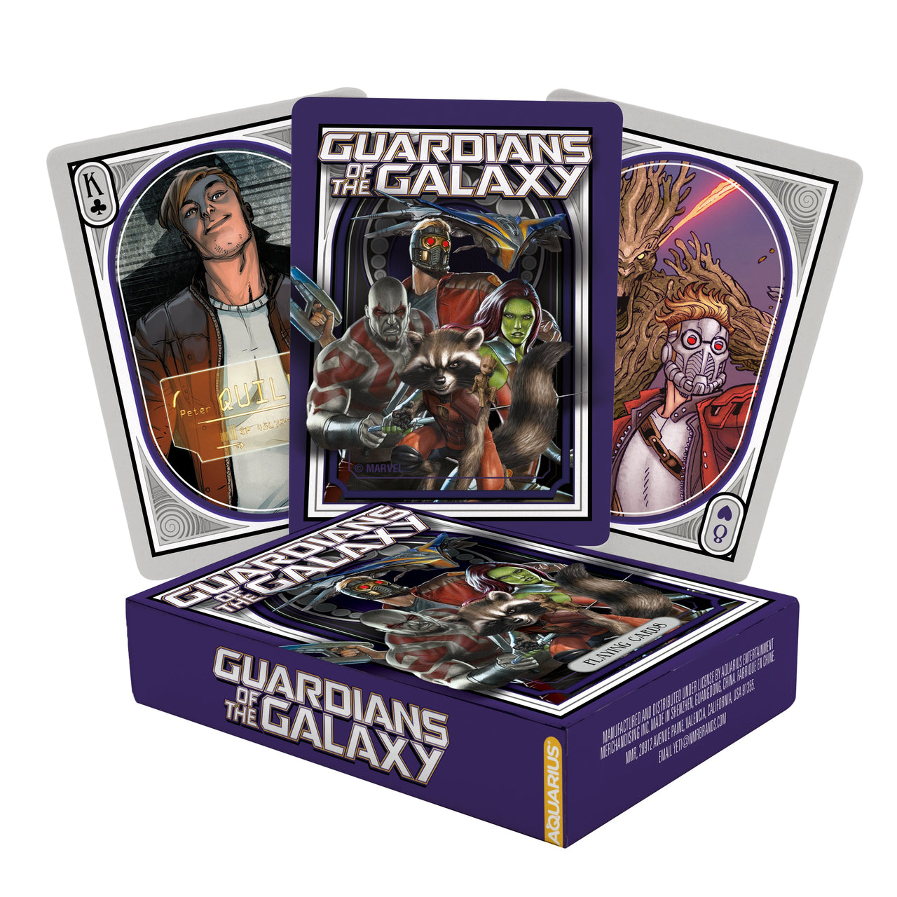 Marvel Guardians of the Galaxy Playing Cards – 6 PC PPK