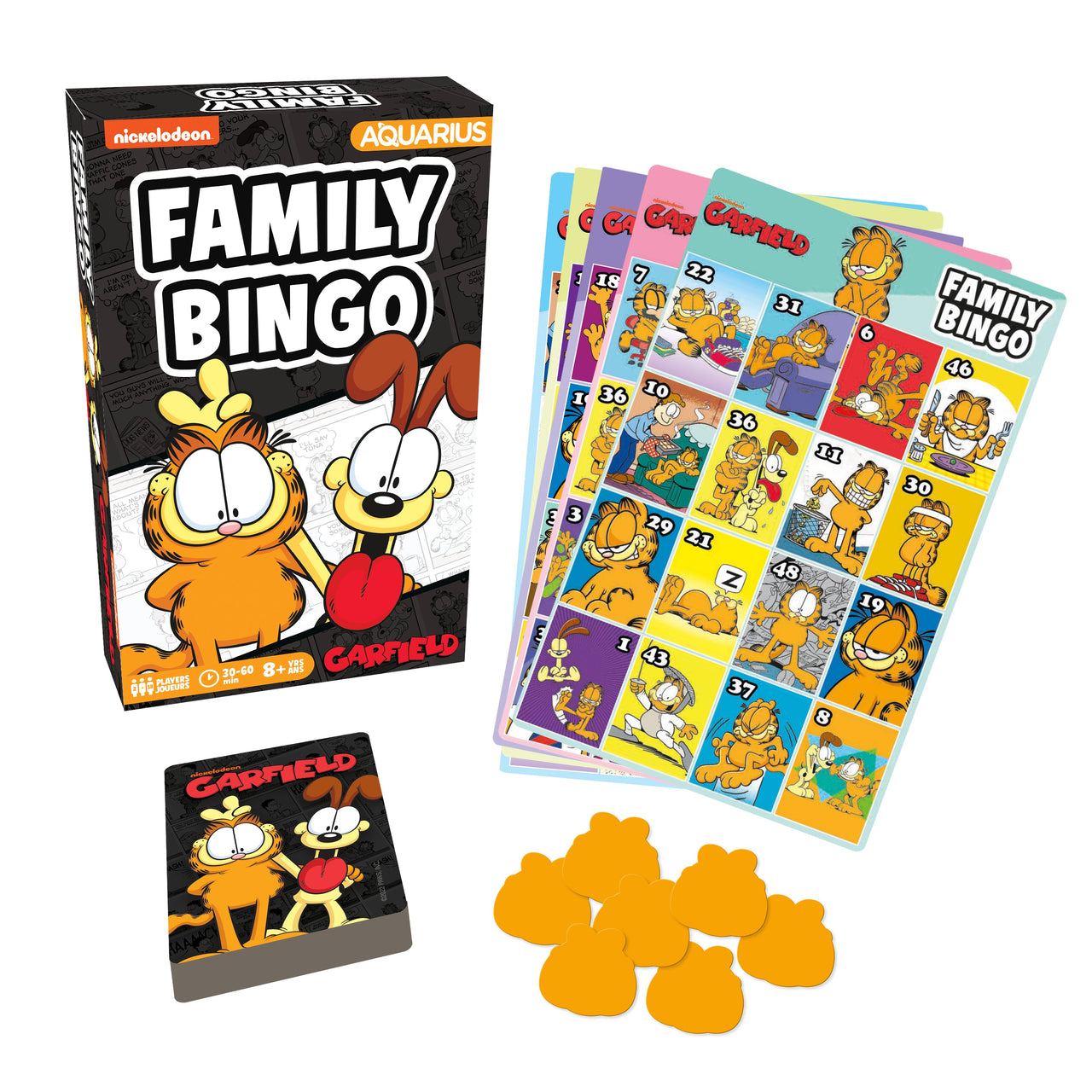 Garfield Family Bingo Game – 6 PC PPK