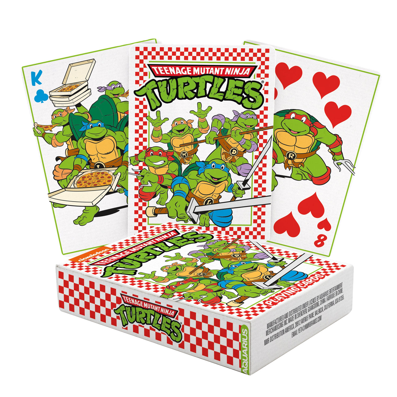 TMNT - Pizza Playing Cards – 6 PC PPK