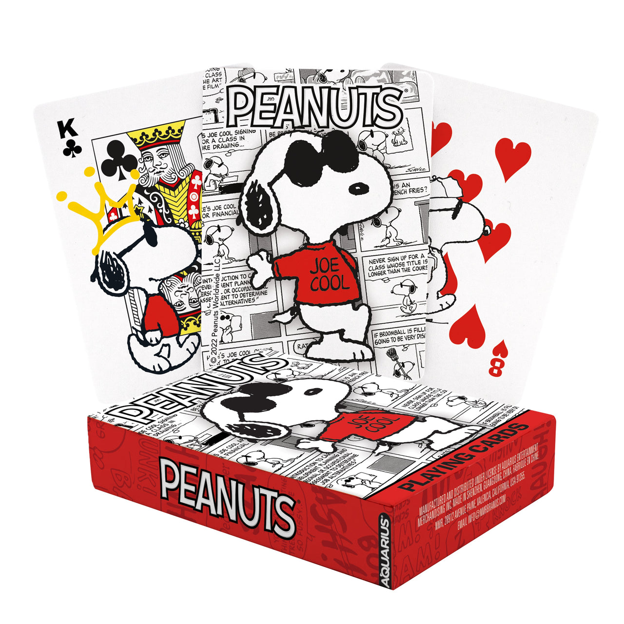 Peanuts Joe Cool Playing Cards – 6 PC PPK