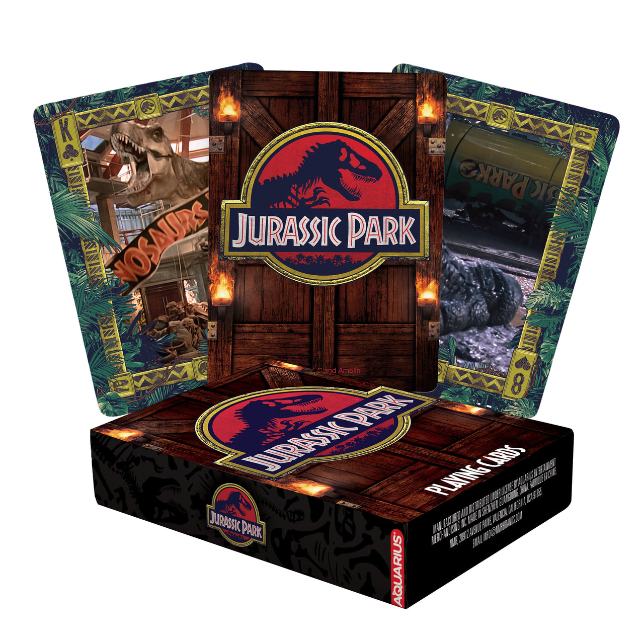 Jurassic Park Playing Cards – 6 PC PPK