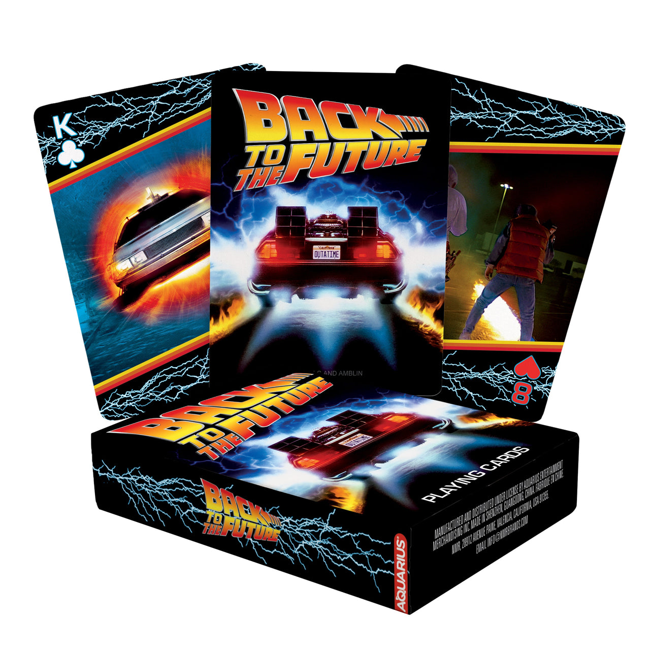 Back To The Future Playing Cards – 6 PC PPK