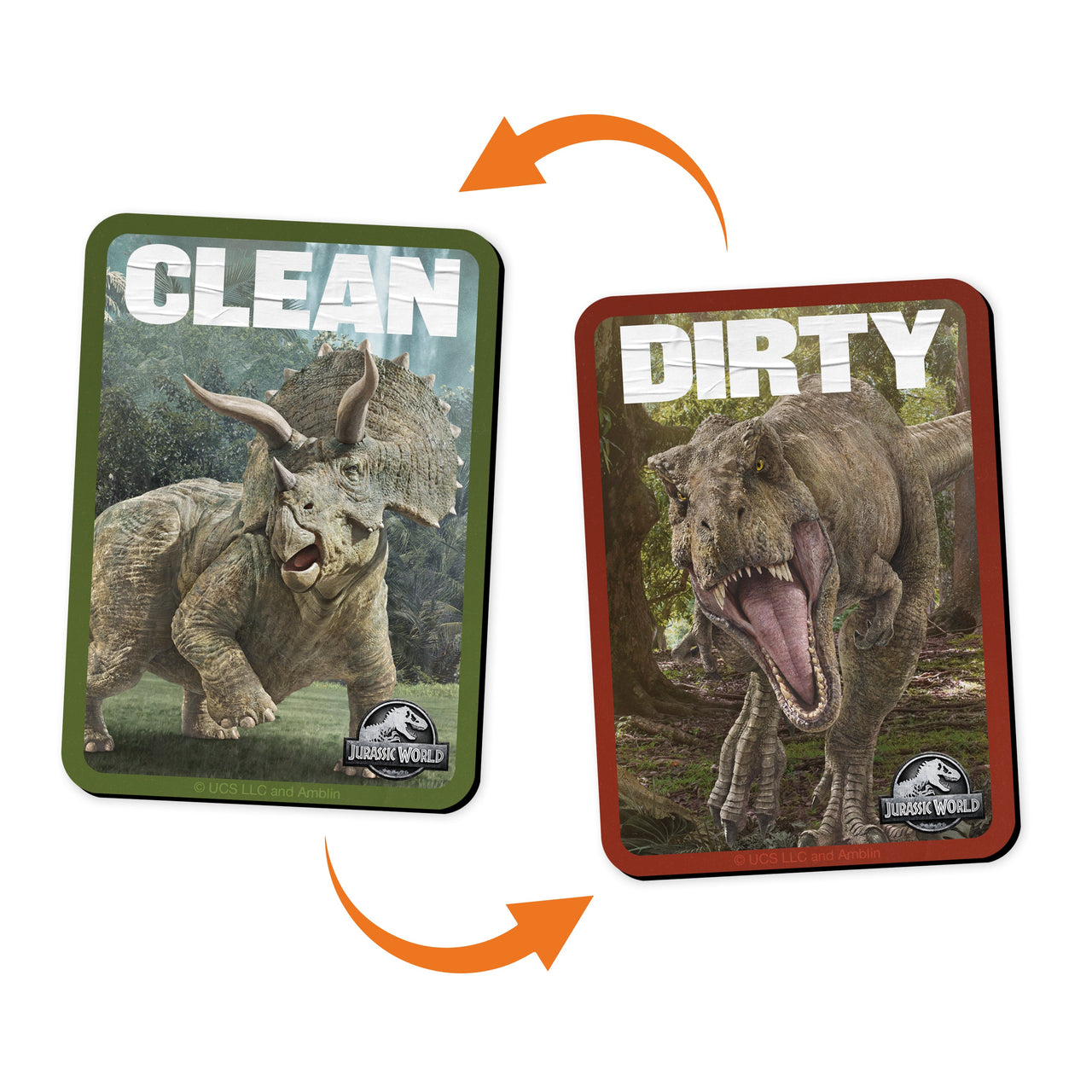 Jurassic World Dishwasher Magnet – 6 PC PPK