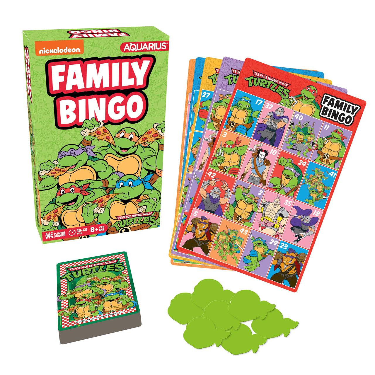 TMNT Family Bingo Game – 6 PC PPK