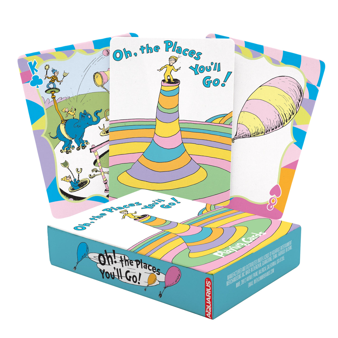 Oh, The Places You'll Go! Playing Cards – 6 PC PPK