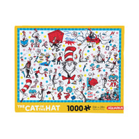 Thumbnail for Cat in The Hat 1000 Piece Jigsaw Puzzle – 3 PC PPK