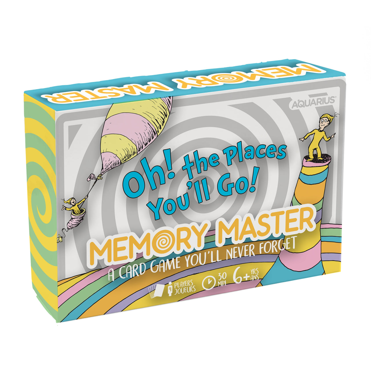 Oh, The Places You'll Go! Memory Master Card Game – 6 PC PPK