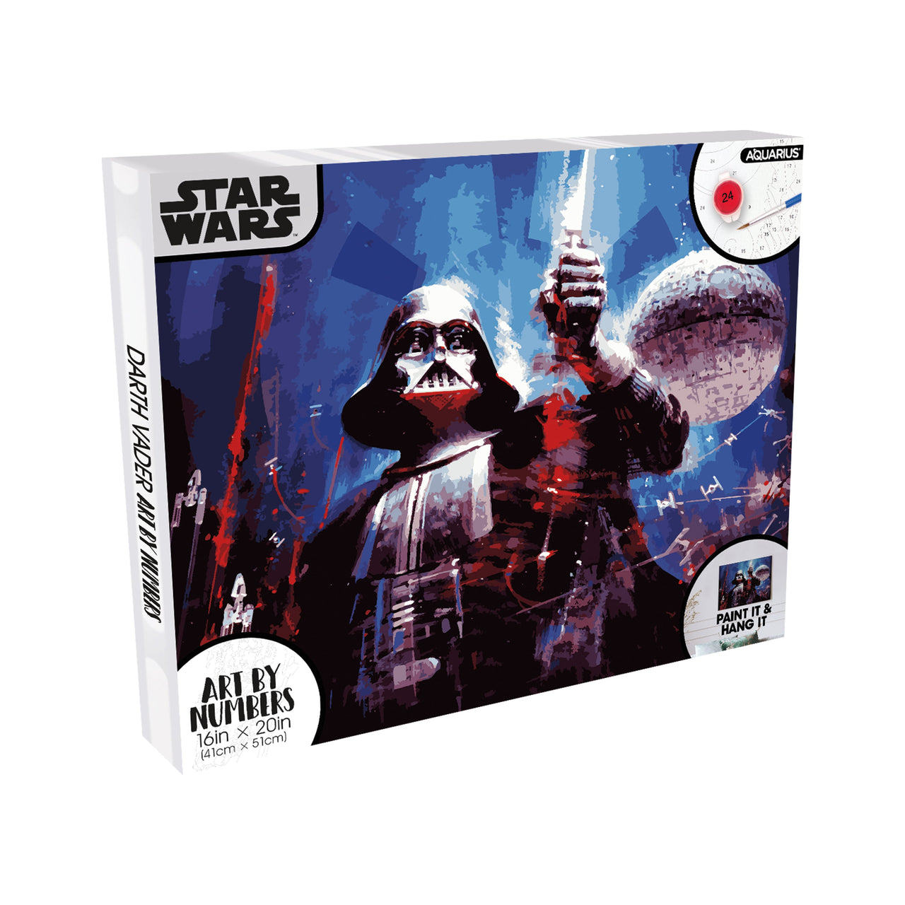 Star Wars Darth Vader Art by Numbers – 3 PC PPK