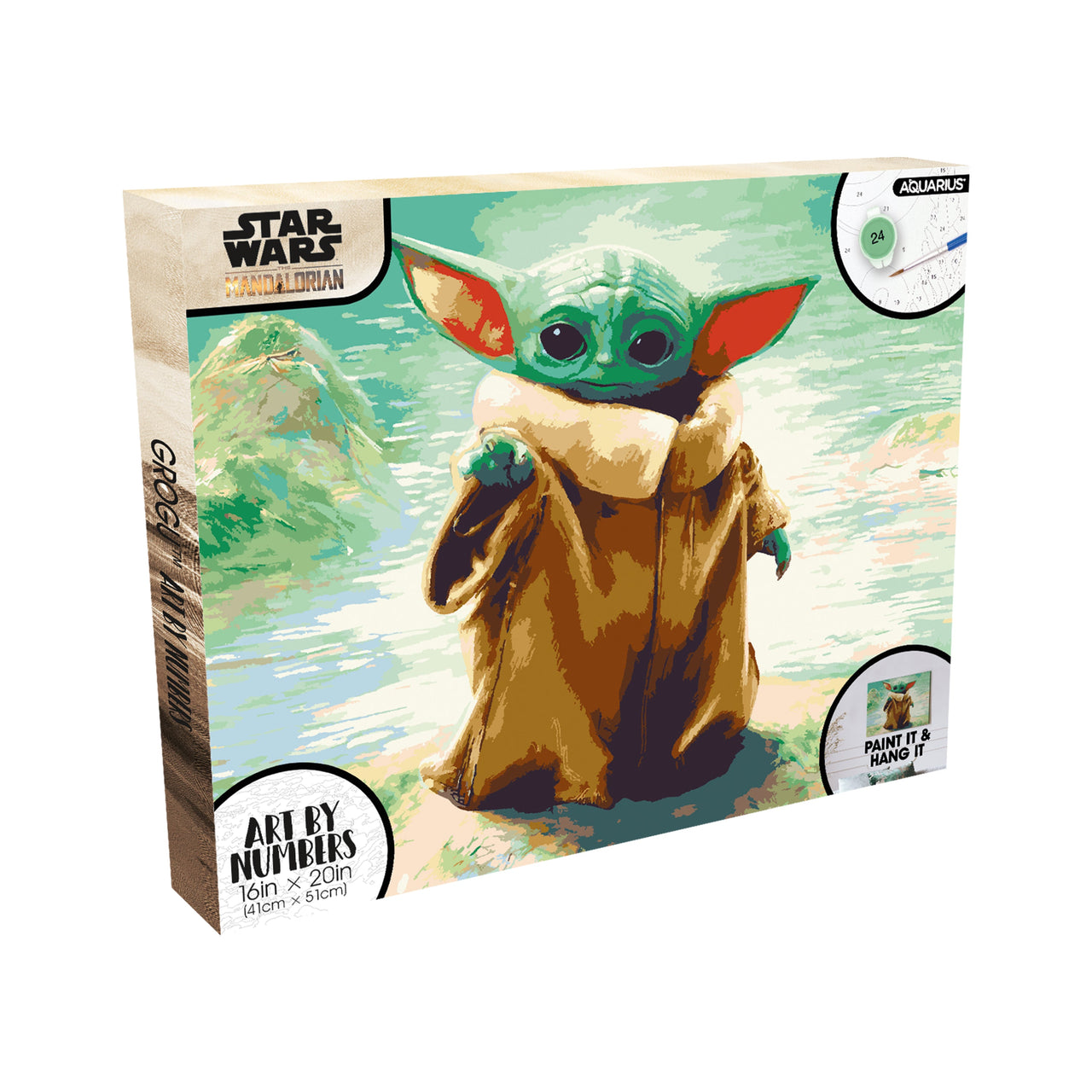 Star Wars Mandalorian Art by Numbers – 3 PC PPK