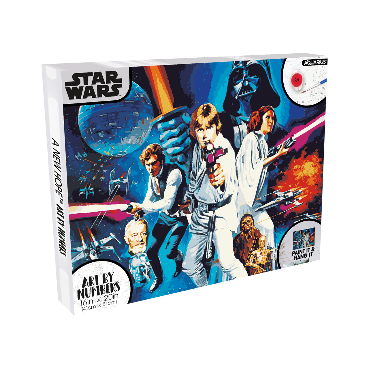 Star Wars One Sheet Art by Numbers – 3 PC PPK