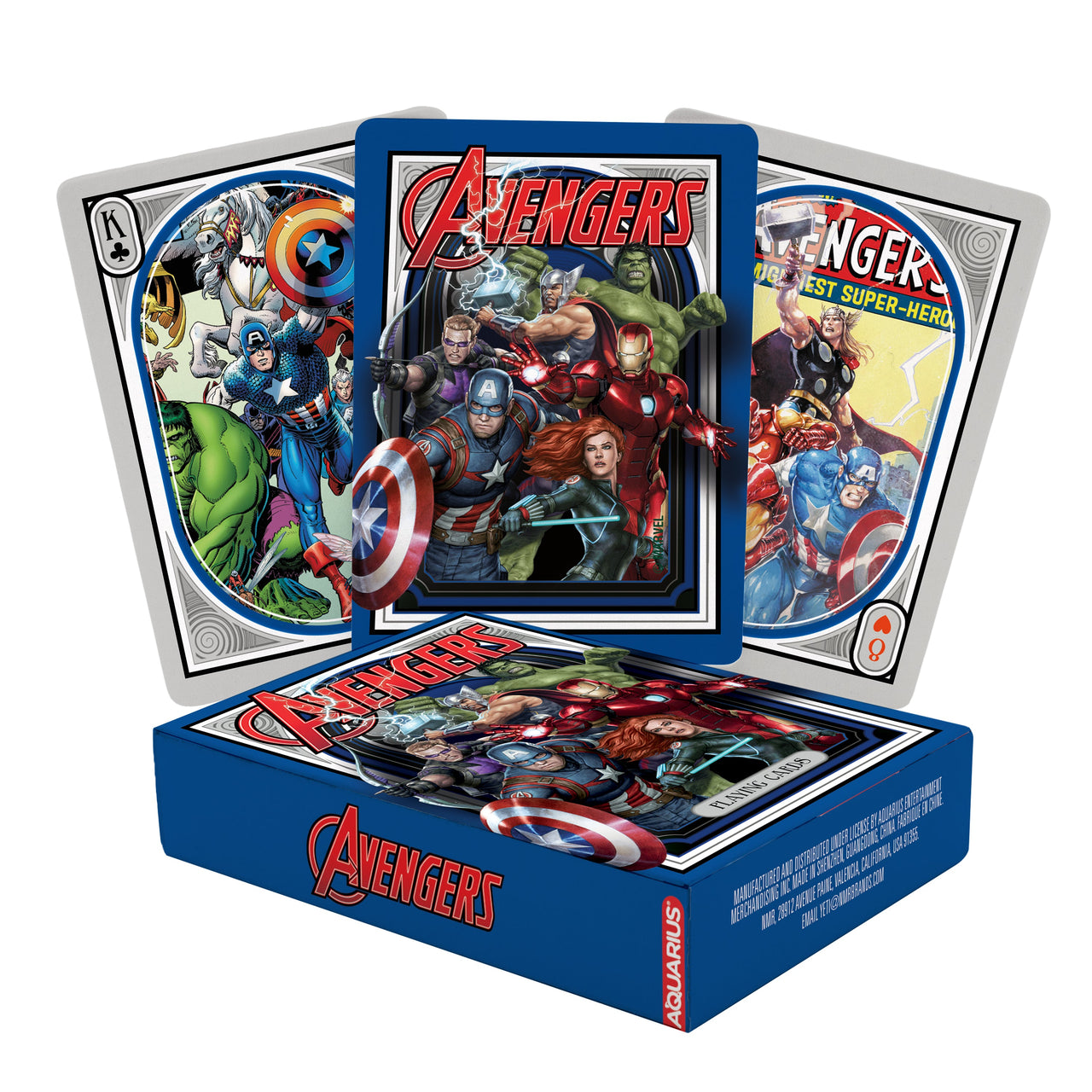 Marvel Avengers Nouveau Playing Cards – 6 PC PPK