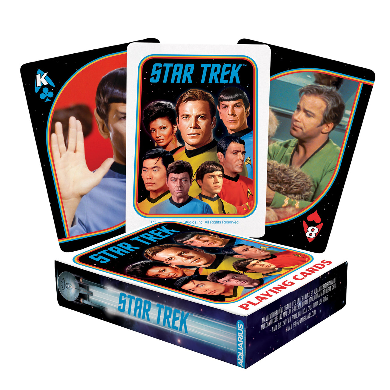 Star Trek Original Series Playing Cards – 6 PC PPK
