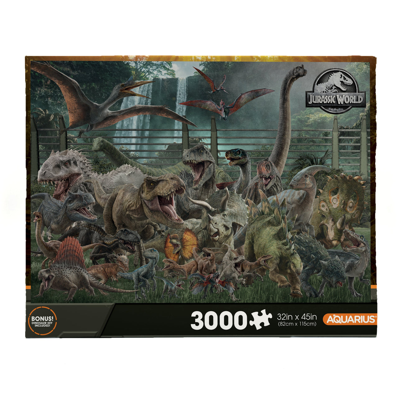 Jurassic World 3000 Piece Jigsaw Puzzle – 3 PC PPK