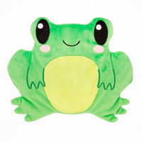 Thumbnail for Huggable Frog Heating Pad & Pillow – 3 PC PPK