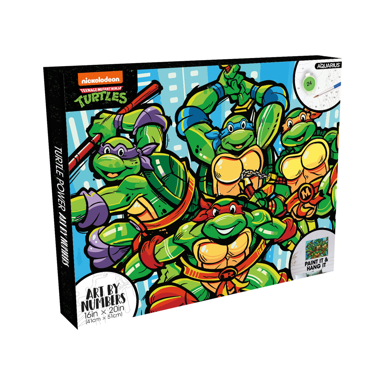 TMNT Art By Numbers – 3 PC PPK