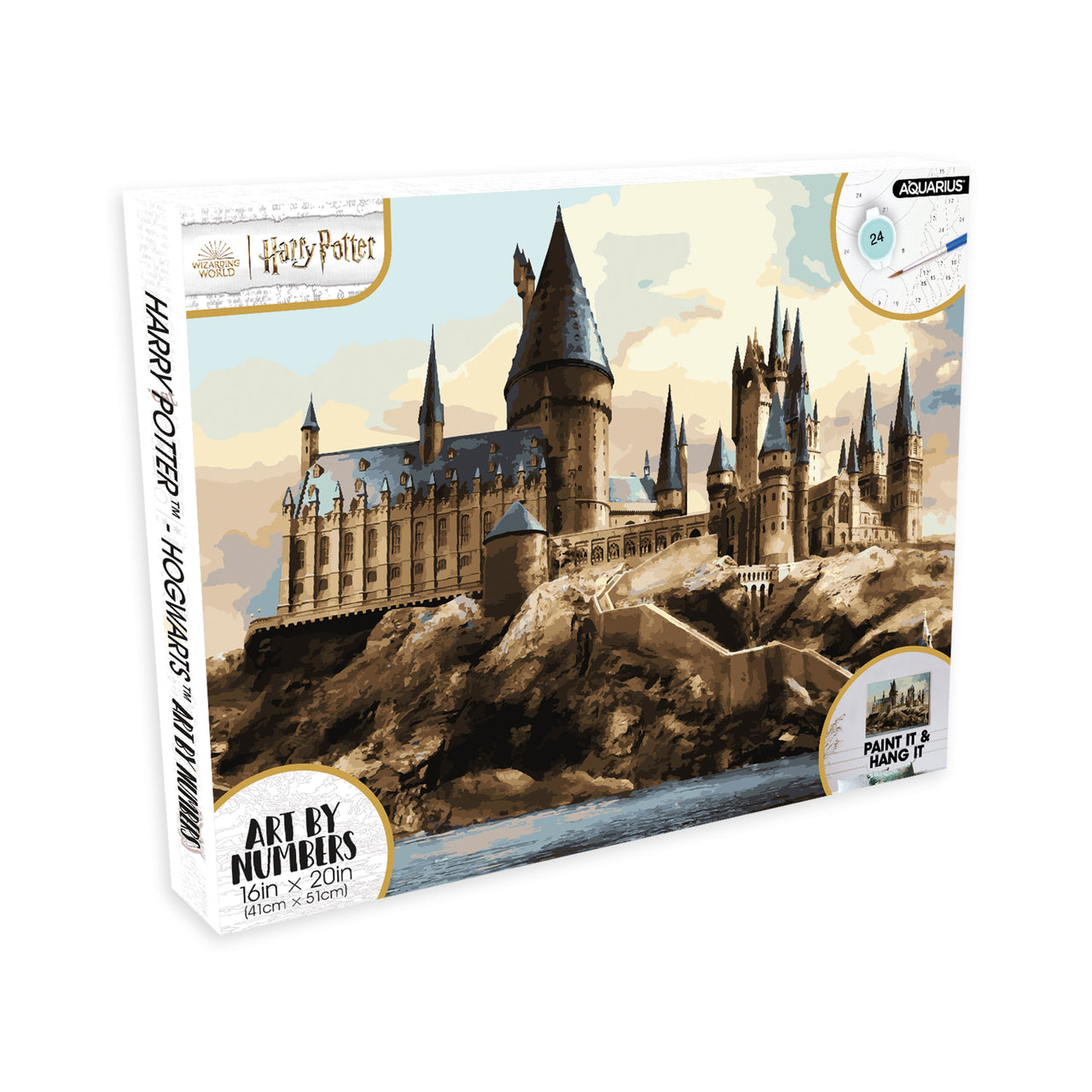 Harry Potter Hogwarts Art by Numbers – 3 PC PPK