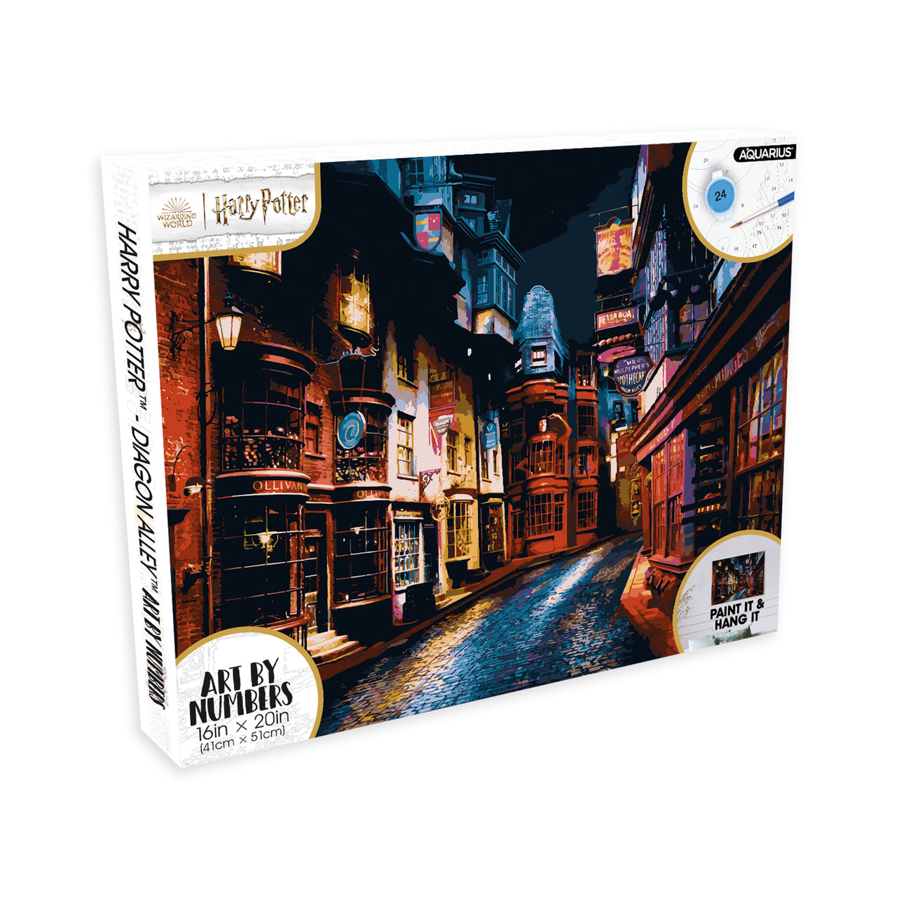 Harry Potter Diagon Alley Art by Numbers – 3 PC PPK