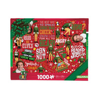 Thumbnail for Elf - Wrapping Paper 1000 Piece Jigsaw Puzzle – 3 PC PPK