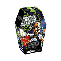 Thumbnail for Beetlejuice Coffin Box 500 Piece Jigsaw Puzzle – 3 PC PPK
