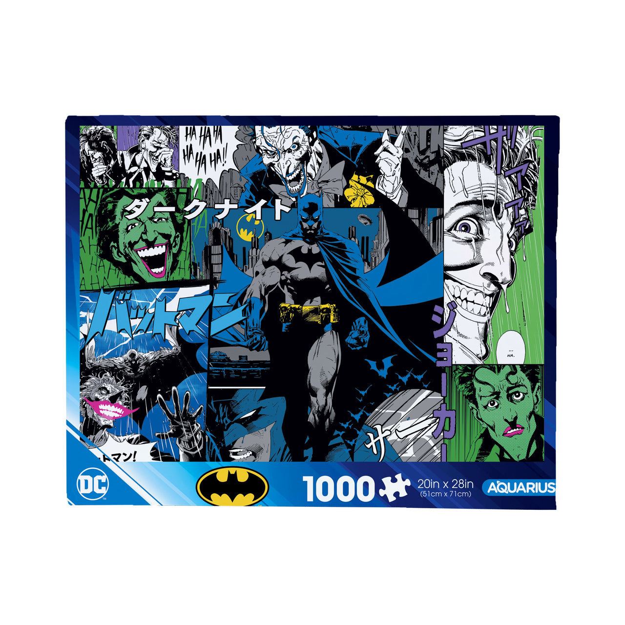 DC Comics Batman Manga 1000 Piece Jigsaw Puzzle – 3 PC PPK