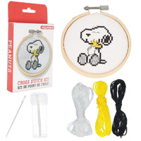 Thumbnail for Peanuts Snoopy & Woodstock Cross Stitch Embroidery Kit – 6 PC PPK ($5.30 each)