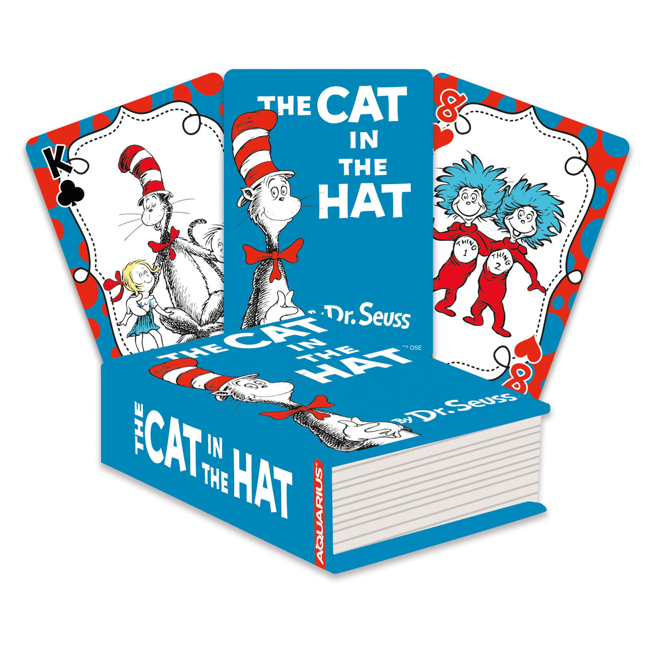 Cat In The Hat Premium Playing Cards (PDQ) – 12 PC PPK ($5.30 each)