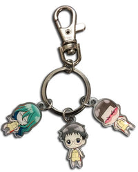 Thumbnail for YOWAMUSHI PEDAL- KINJOU ONODA & MAKISHIMA METAL KEYCHAIN