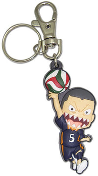 Thumbnail for HAIKYU!!- SD TANAKA PVC KEYCHAIN