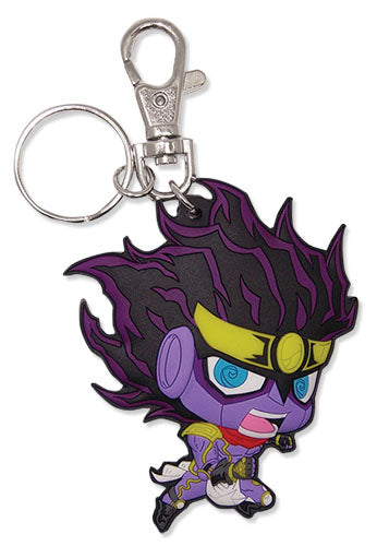 JOJO'S BIZARRE ADVANTURE- STAR PLATINUM SD PVC KEYCHAIN