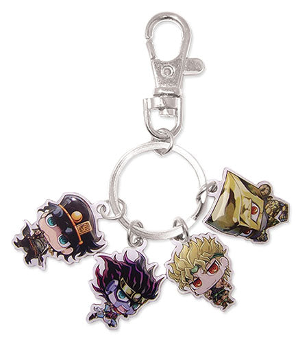 JOJO'S BIZARRE ADVANTURE- GROUP SD METAL KEYCHAIN