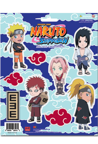 NARUTO SHIPPUDEN MAGNET COLLECTION SET